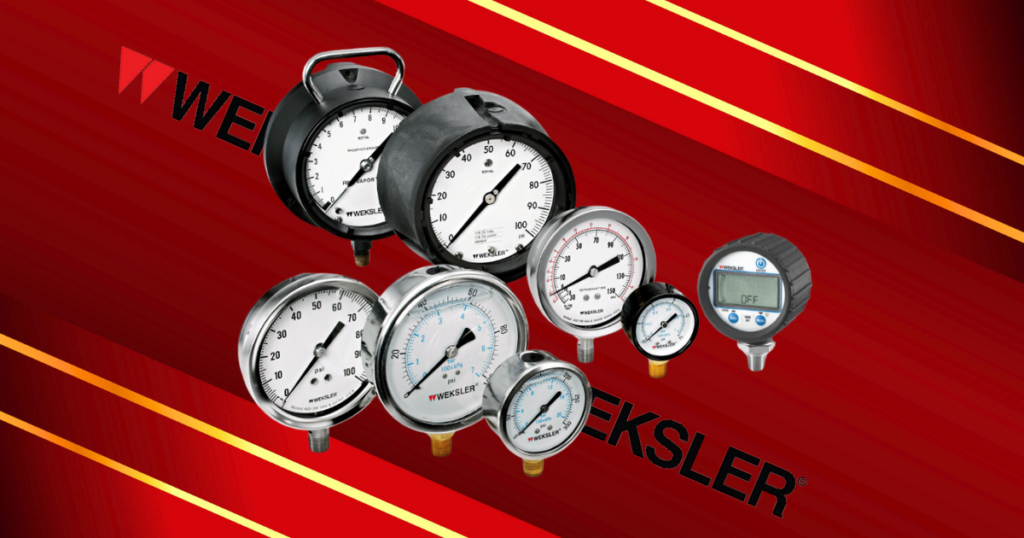 Pressure gauge Weksler