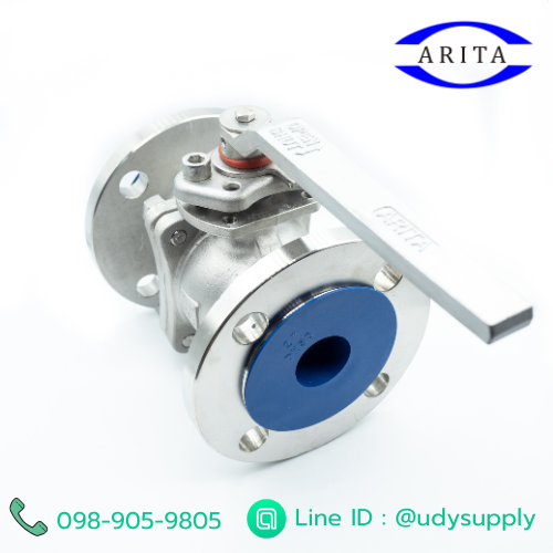 SBA-F104 บอลวาล์วสแตนเลส หน้าแปลน JIS 10K