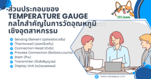 ส่วนประกอบของ Temperature Gauge