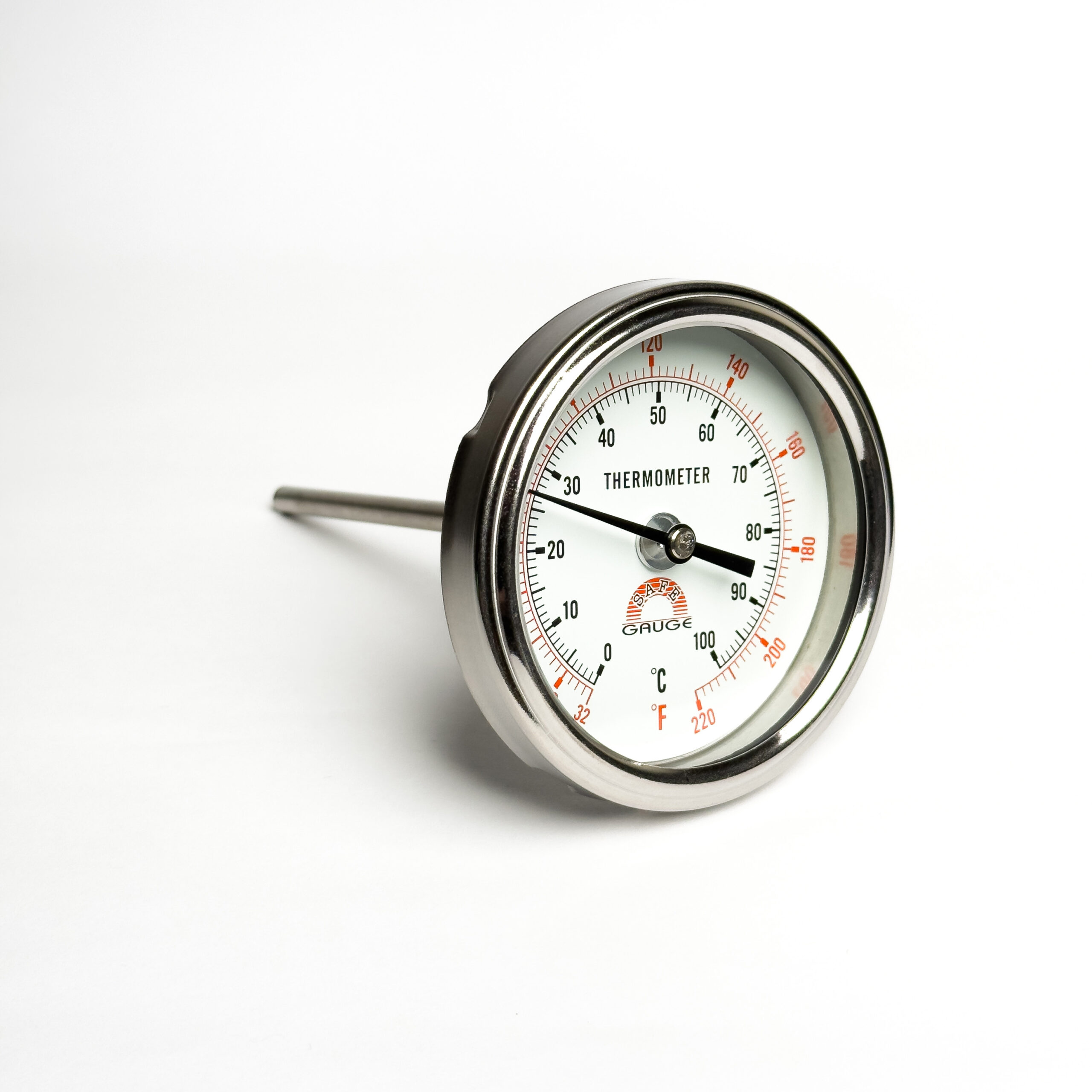 30D1006100 - 2 Thermometer gauge ก้านออกหลัง