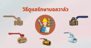 วิธีดูแลรักษาบอลวาล์ว