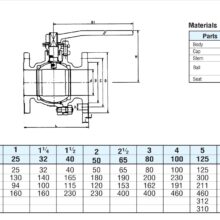 Ball valve Kitz 10UTB Spec