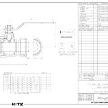 Ball valve AKUTHM NPT Thread Kitz Spec